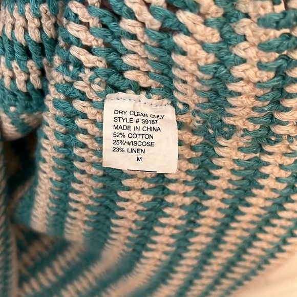 Crochet Linen blend Dress - Picture 5 of 6